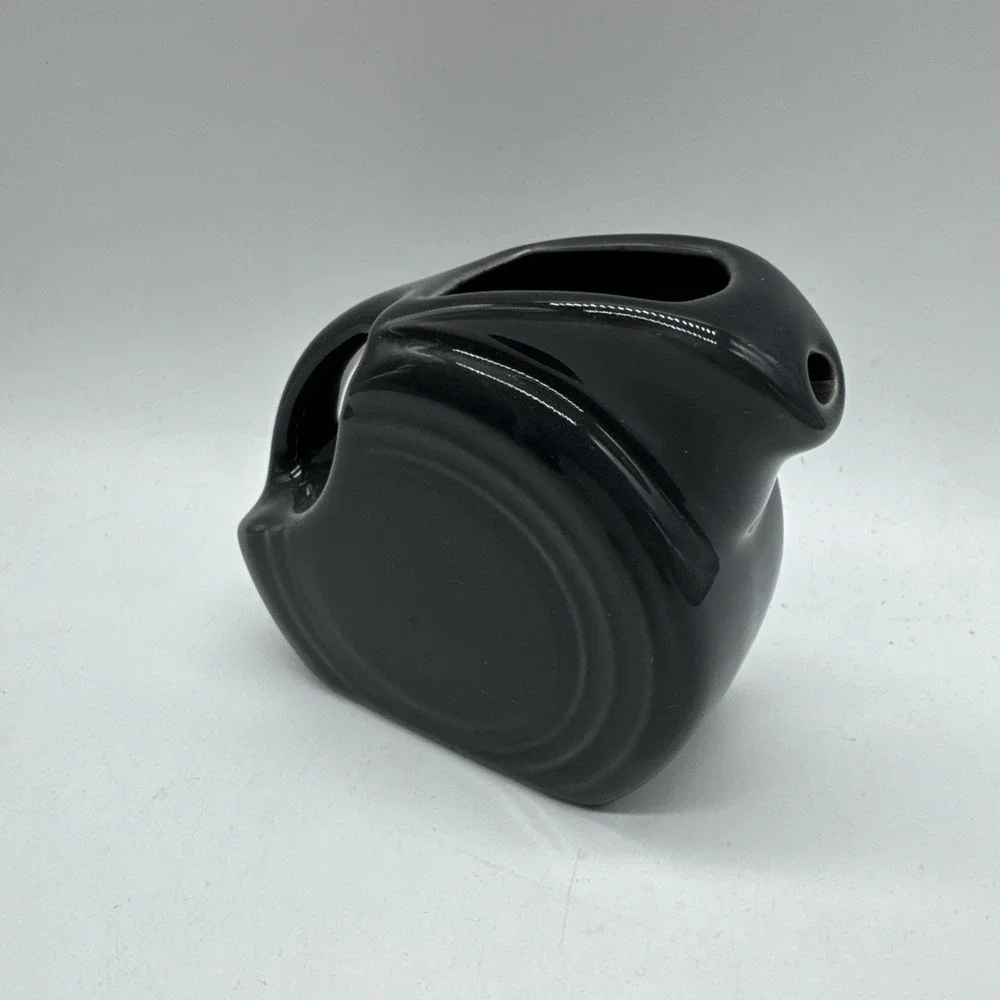 Fiesta Slate Mini Disc Pitcher Ceramic Fiestaware Dark Grey 5oz